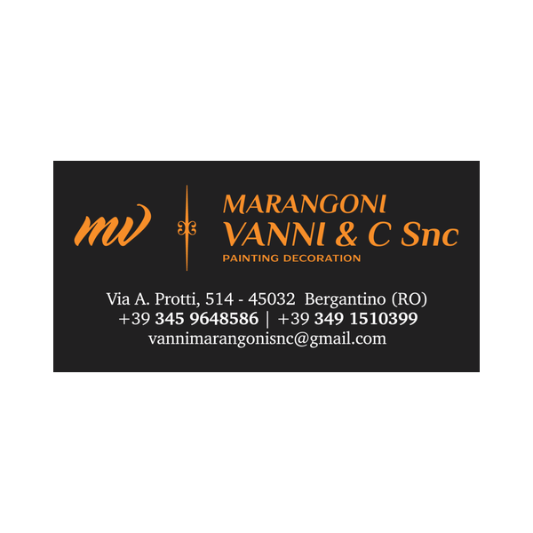 Marangoni Vanni & C painting decoration